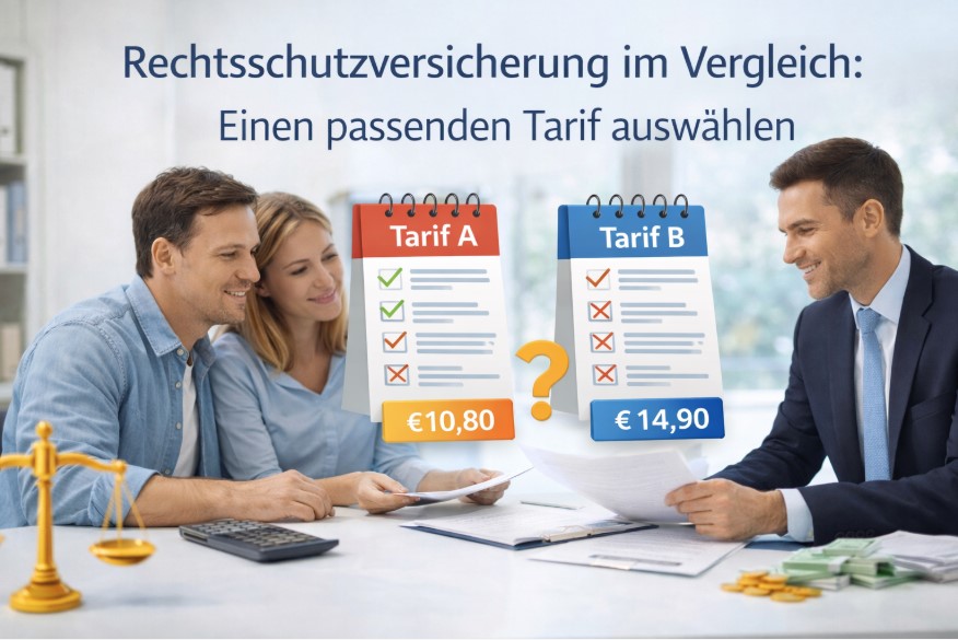 Rechtsschutzversicherung im Vergleich: Einen passenden Tarif auswählen