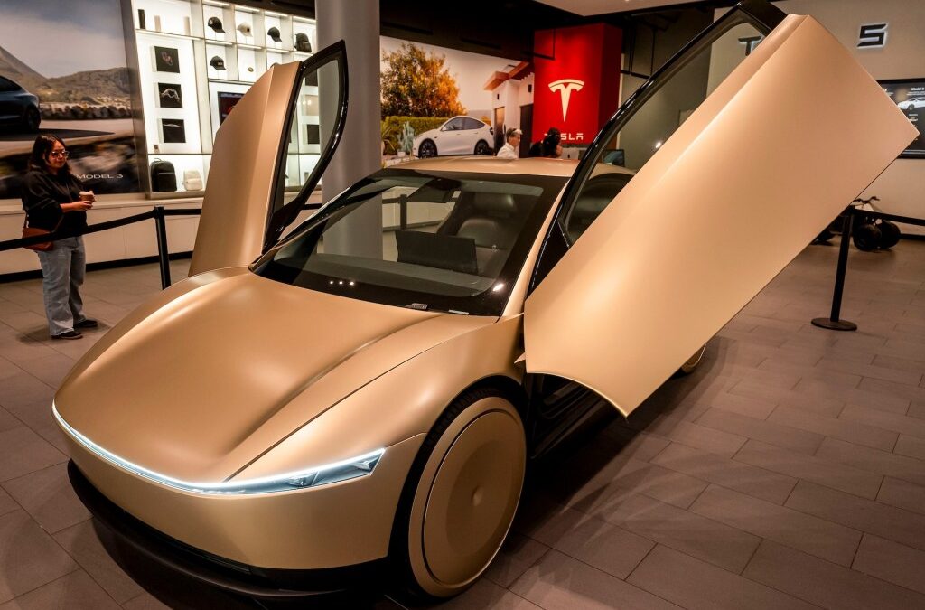 Tesla starts testing Cybercab without pedals or a steering wheel in Austin