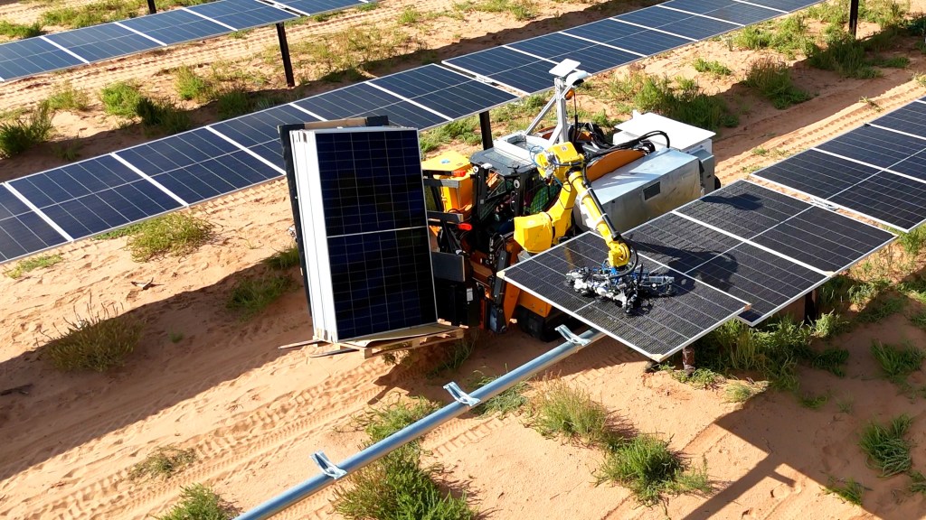 Gritt exits stealth with $32 million for robots to build solar plants — then, everything else