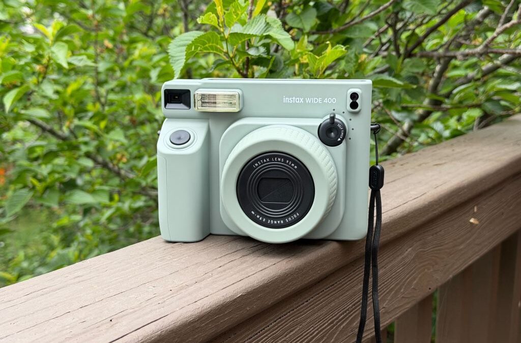 The Instax Wide 400 builds on instant photography’s simplicity and stretches it, literally
