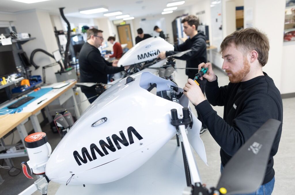 Autonomous drone delivery startup Manna plots major US expansion