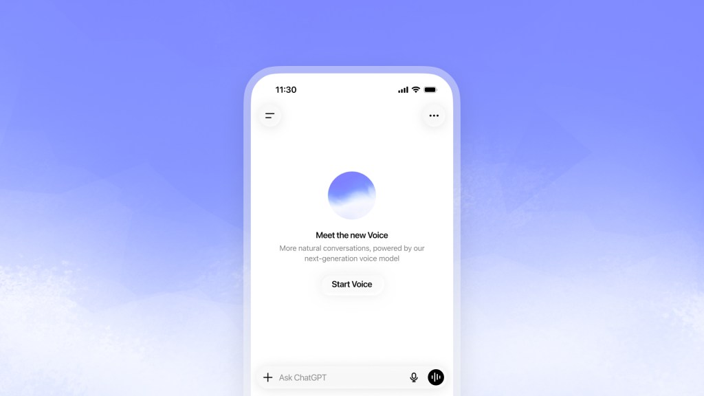 OpenAI releases new voice models for more natural live conversations