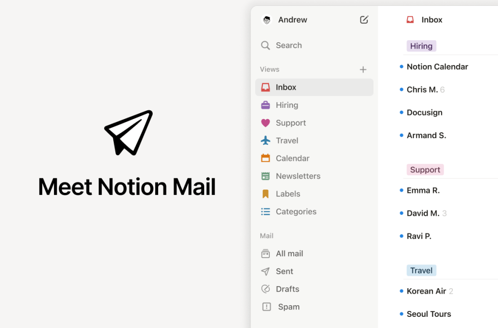 Notion Mail shuts down amid agent takeover