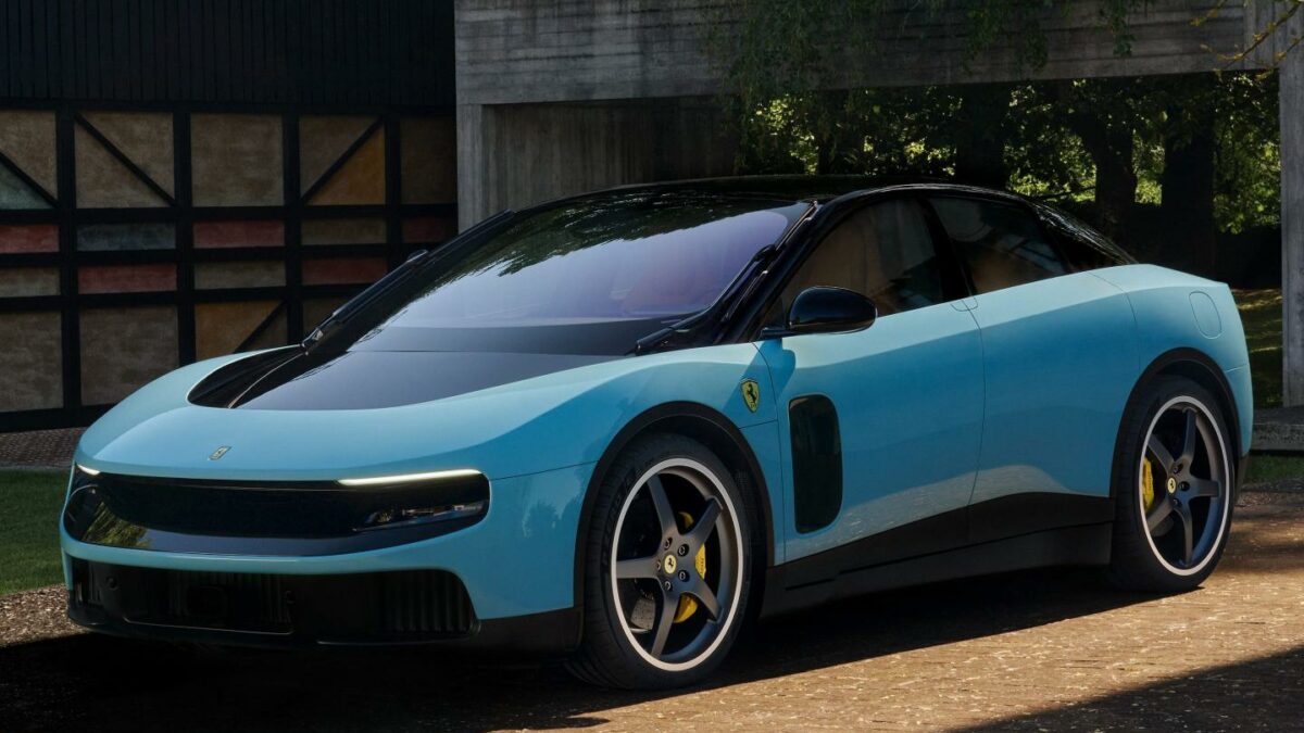 Ferrari launched its first EV, the Luce, in Rome.