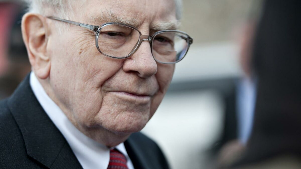 Warren Buffett outside the Bridge Center in Omaha, Nebraska, on Thursday, May 2, 2013.