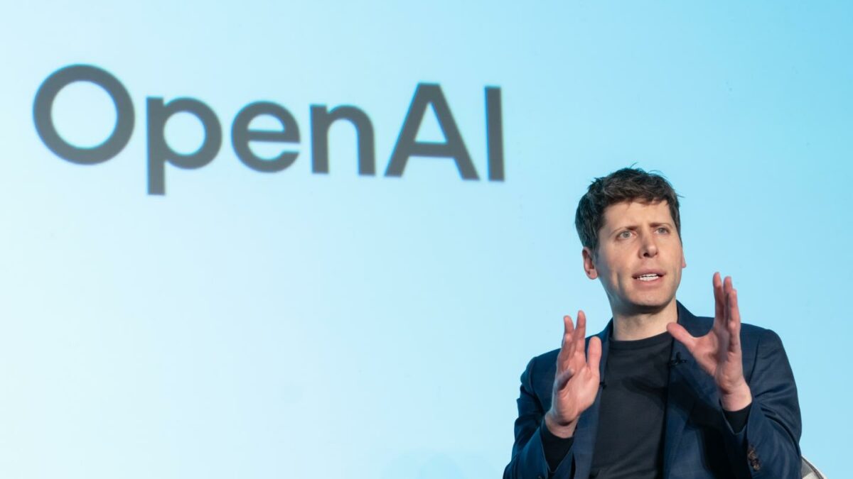Open AI Sam Altman.