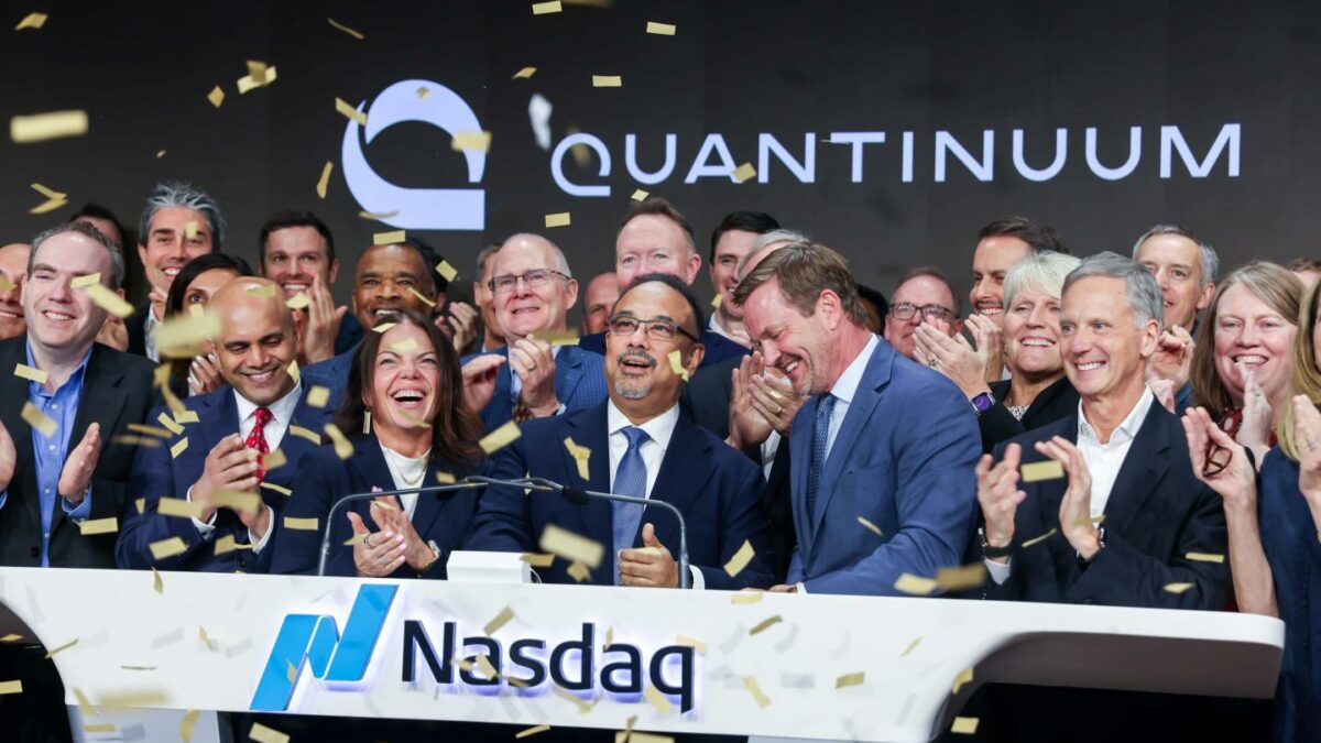 Quantinuum rings the IPO bell at the Nasdaq