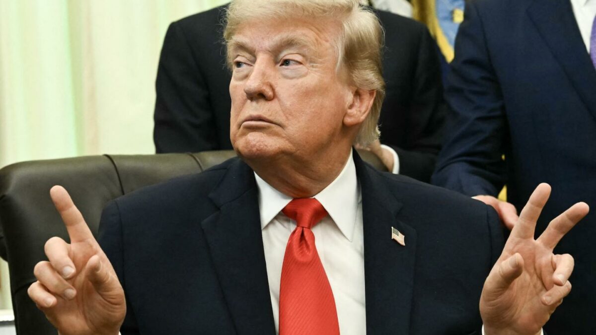 President Donald Trump in the White House, on June 11, 2026.