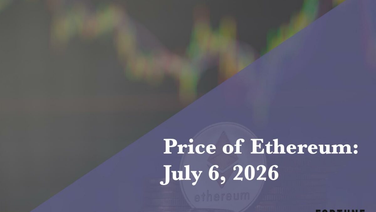 Current price of Ethereum for July 6, 2026