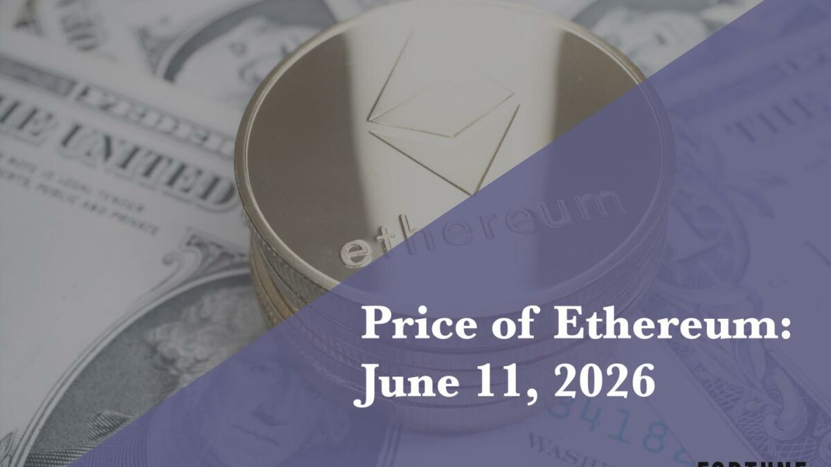 Current price of Ethereum for June 11, 2026
