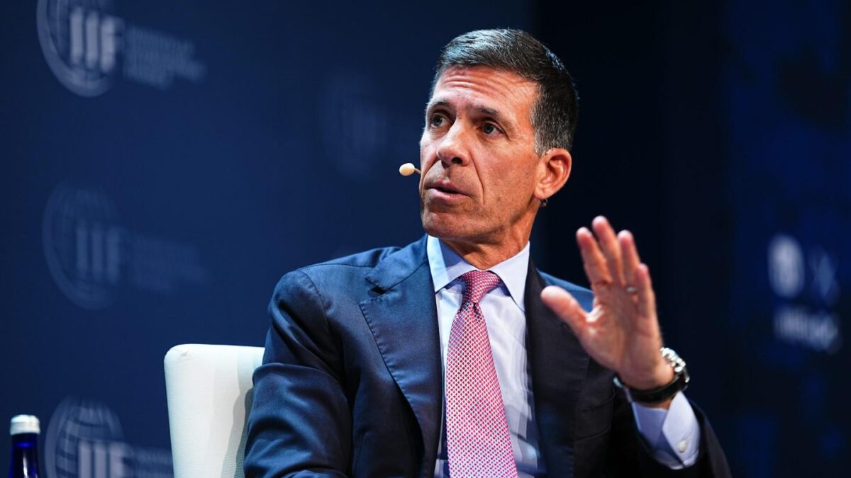 John Waldron, president and COO of Goldman Sachs, in October 2025.