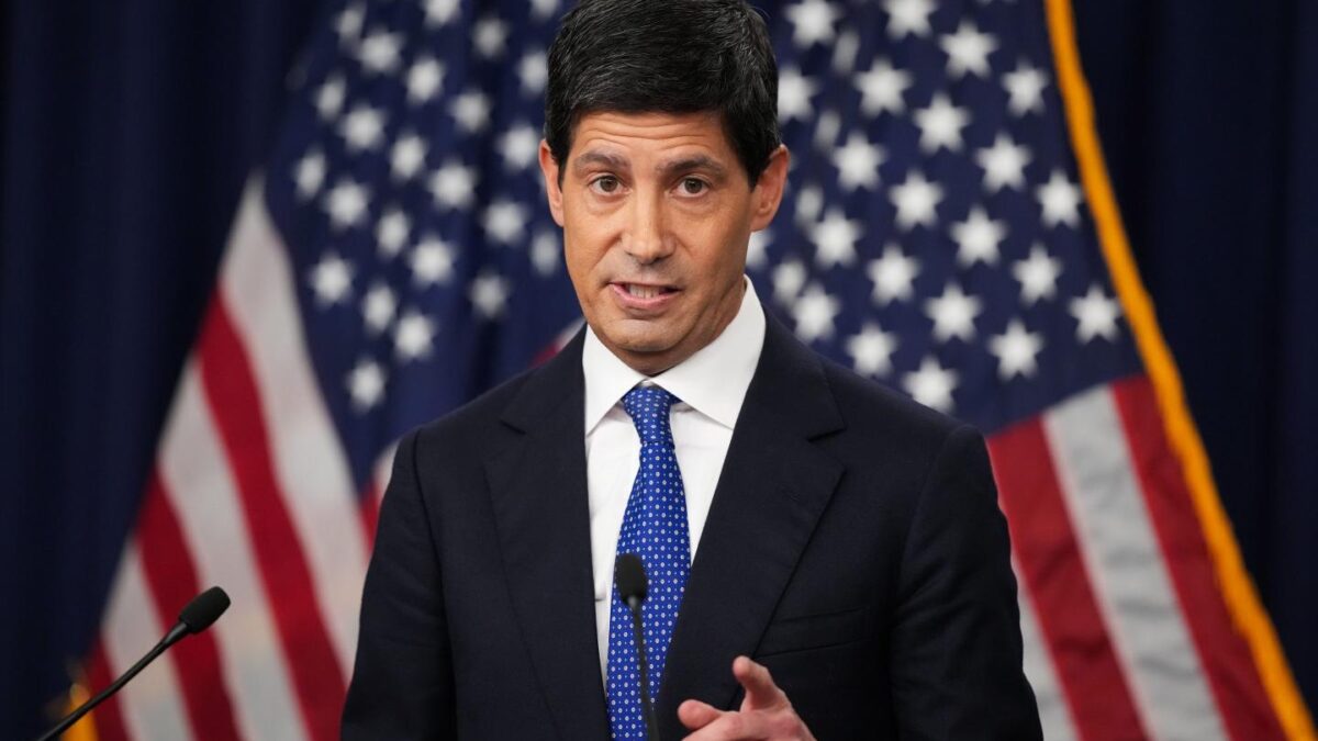Federal Reserve Chair Kevin Warsh speaks during a news conference following Federal Open Market Committee meetings at Federal Reserve Headquarters on September 16, 2026 in Washington, DC.